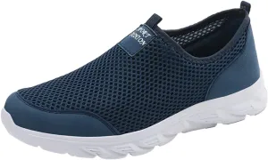 Men's Stylish Lightweight Sneakers Breathable Casual Comfortable Walking Sneaker Arch Support Plantar Fasciitis