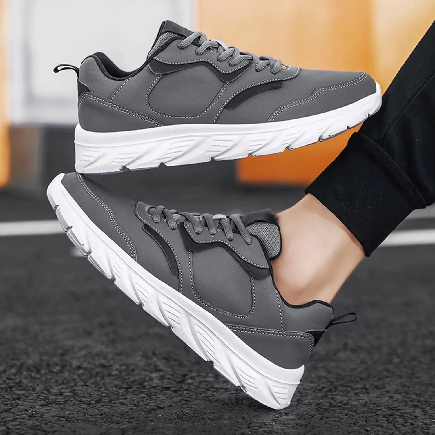 Mens Tennis Shoes Mens Walking Shoes Sneaker for Men Slip on Shoe for Men Running Trail Athletic Gym Sneaker