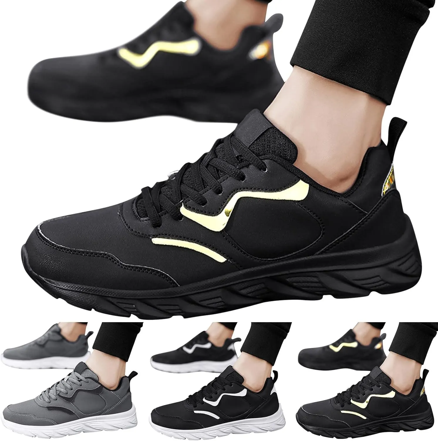 Mens Tennis Shoes Mens Walking Shoes Sneaker for Men Slip on Shoe for Men Running Trail Athletic Gym Sneaker