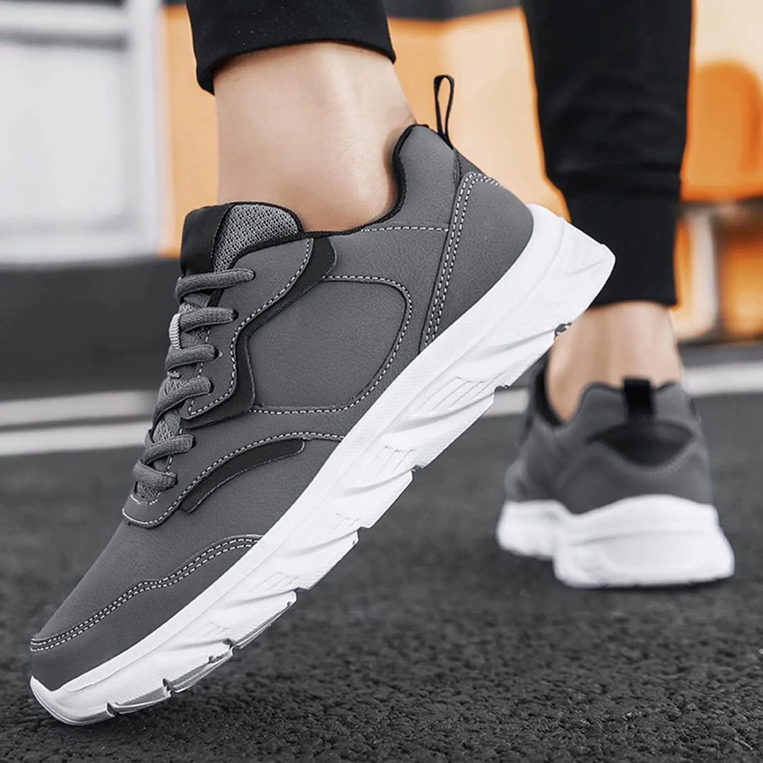 Mens Tennis Shoes Mens Walking Shoes Sneaker for Men Slip on Shoe for Men Running Trail Athletic Gym Sneaker