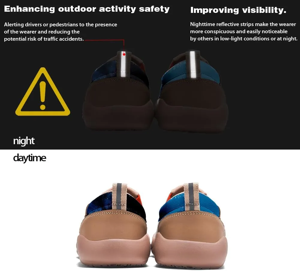 Men's Walking Travel Shoes Art Painted Slip On Loafers Lightweight Comfort Casual Sneakers