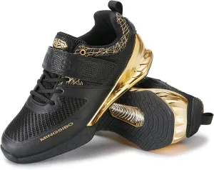 Men's Weight Lifting Shoes for Squatting and Deadlifting High Stability Comfortable Squat Shoes for Men Upgraded Grip and Support Ideal for Weight Training Weightlifting and Strength Training