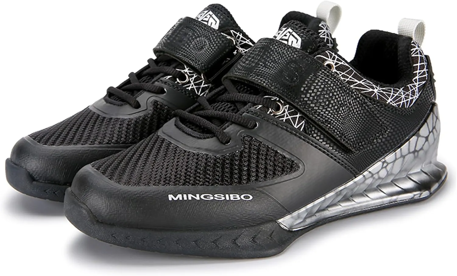 Men's Weight Lifting Shoes for Squatting and Deadlifting High Stability Comfortable Squat Shoes for Men Upgraded Grip and Support Ideal for Weight Training Weightlifting and Strength Training