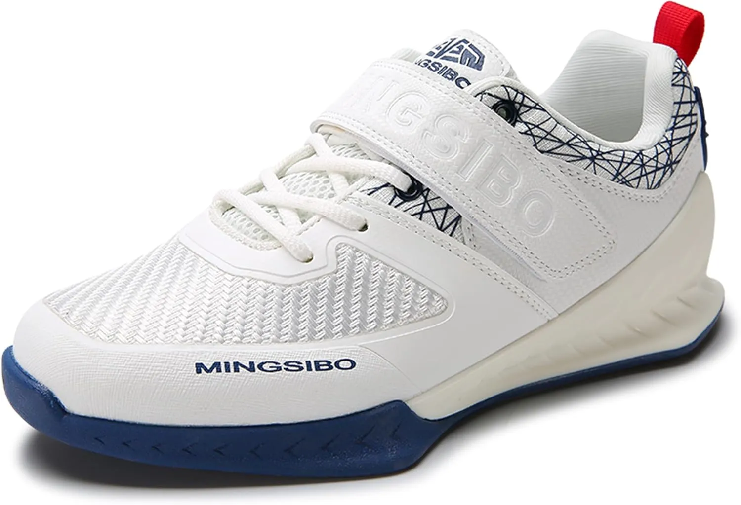 Men's Weight Lifting Shoes for Squatting and Deadlifting High Stability Comfortable Squat Shoes for Men Upgraded Grip and Support Ideal for Weight Training Weightlifting and Strength Training