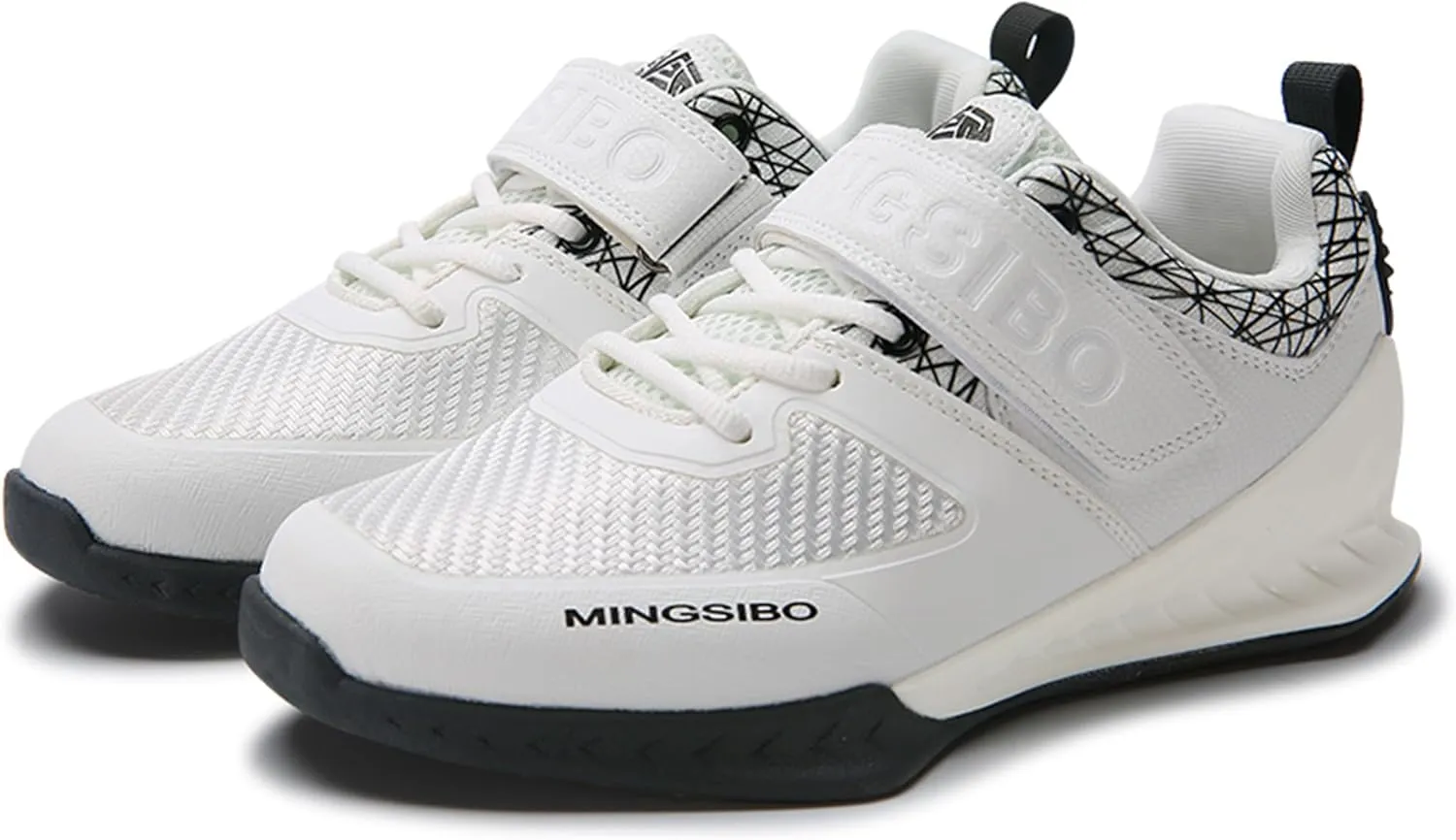 Men's Weight Lifting Shoes for Squatting and Deadlifting High Stability Comfortable Squat Shoes for Men Upgraded Grip and Support Ideal for Weight Training Weightlifting and Strength Training