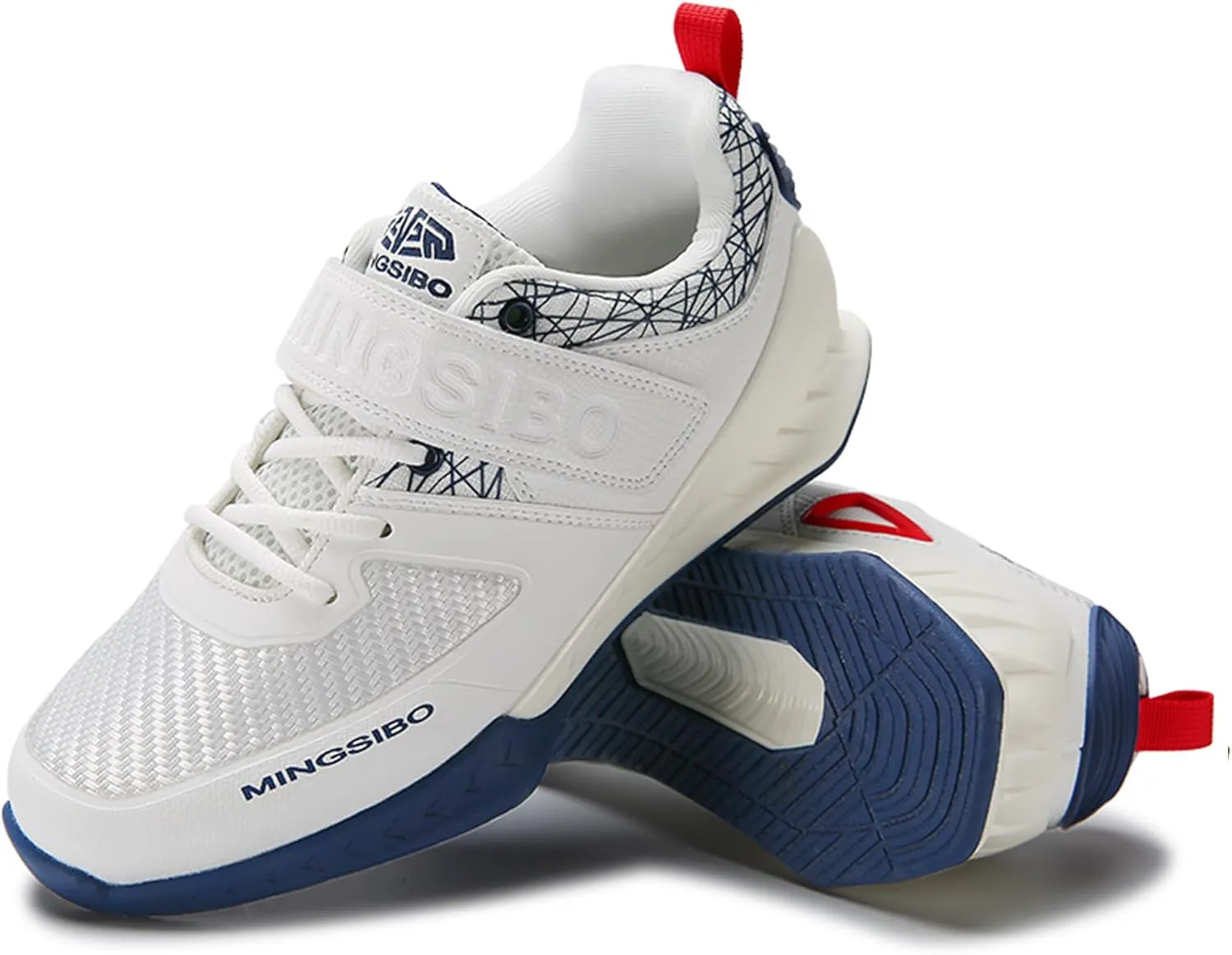 Men's Weight Lifting Shoes for Squatting and Deadlifting High Stability Comfortable Squat Shoes for Men Upgraded Grip and Support Ideal for Weight Training Weightlifting and Strength Training