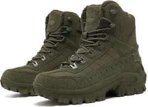 Military Army Combat Boots Mens Womens High-Top Tactical Outdoor Patrol Hiking Boots