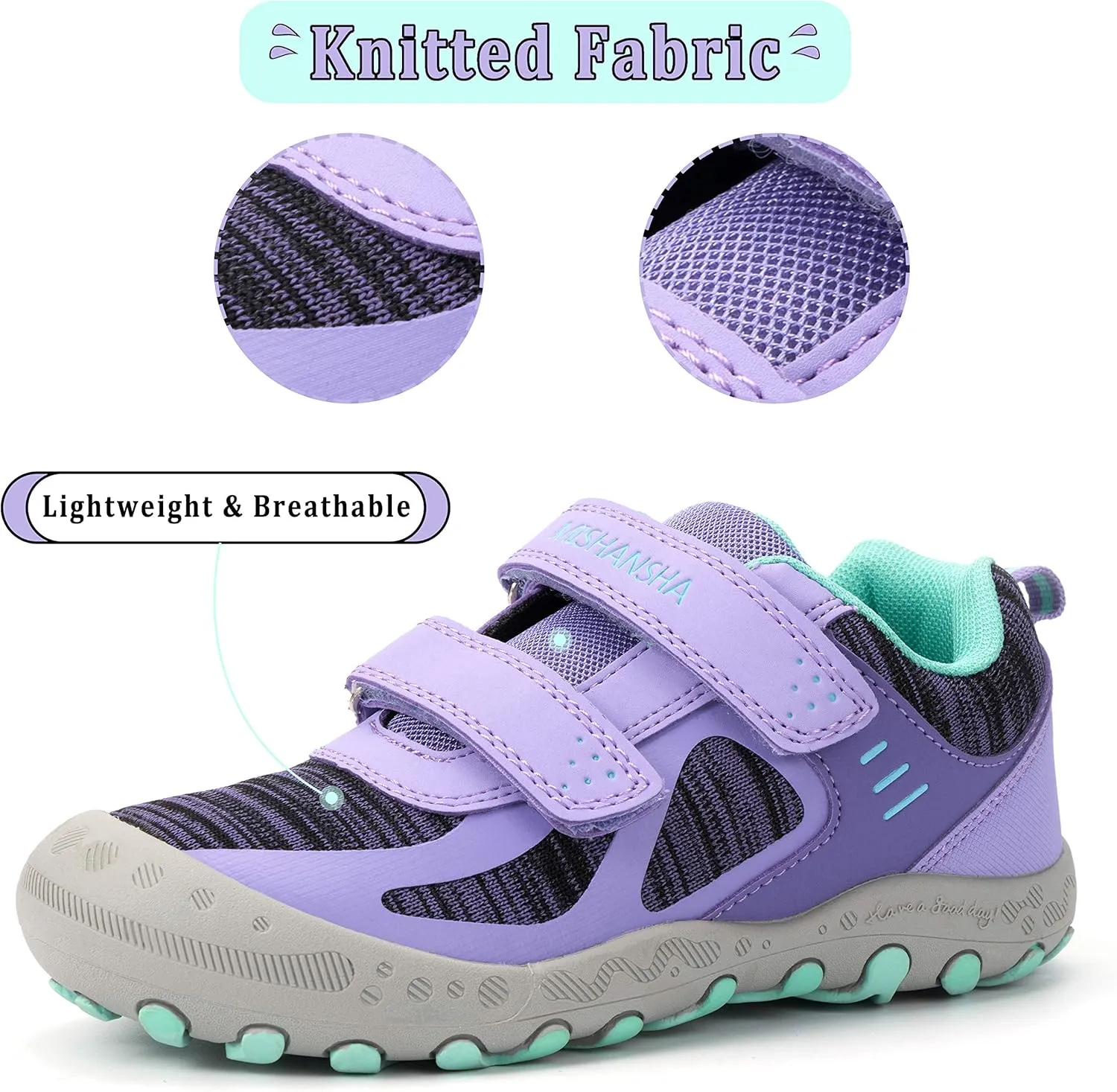 Mishansha Kids Hiking Boots Toddler Girls Boys Hiking Shoes Water-Resistant Anti-Collision Non-Slip Athletic Outdoor Trekking Boots