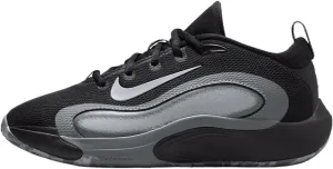Nike IsoFly Big Kids' Basketball Shoes (FN4384-001, Black/Cool Grey/White/Wolf Grey) Size 5.5