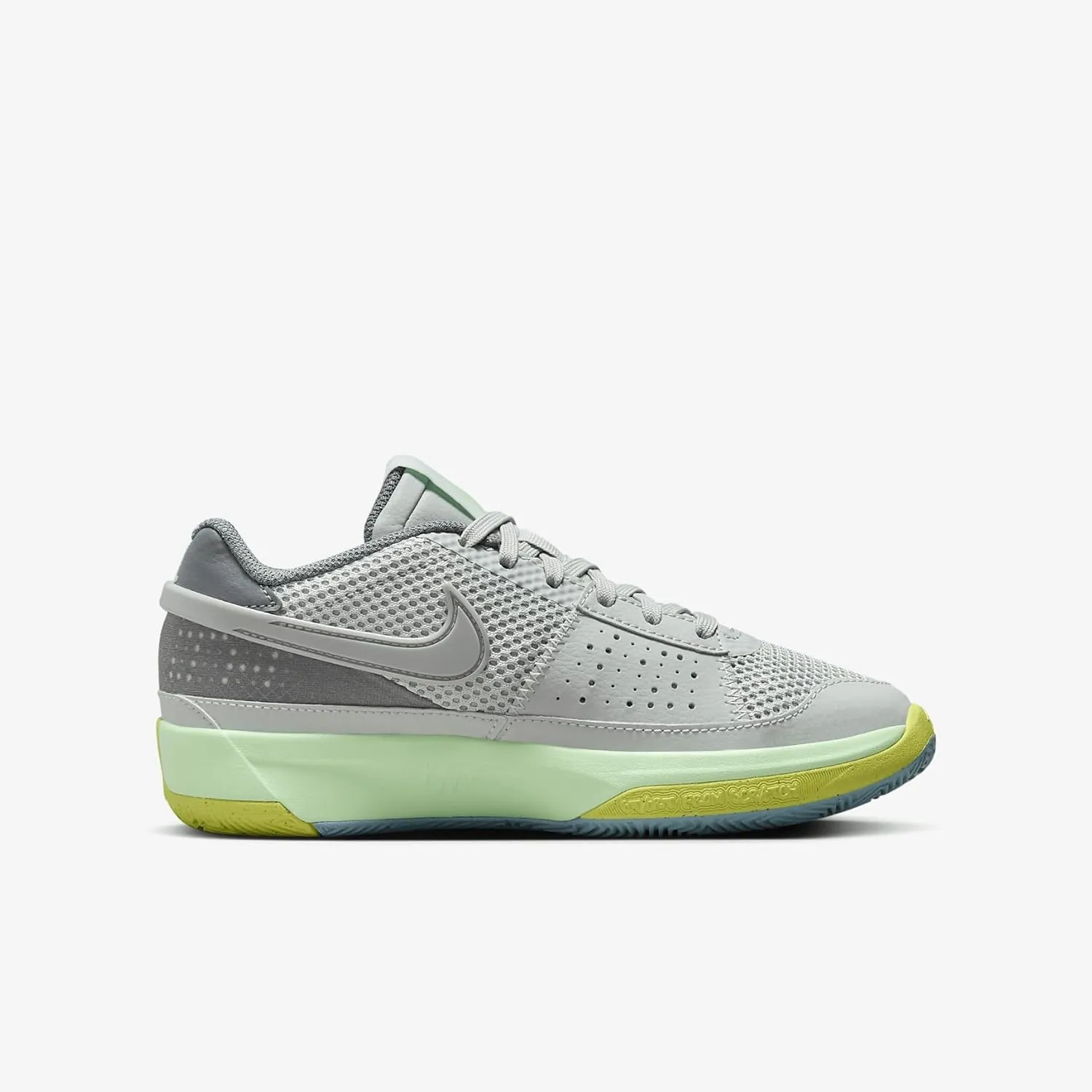 Nike Ja 1 Big Kids' Basketball Shoes (DX2294-802, Guava ICE/White/Black/Medium Soft Pink)