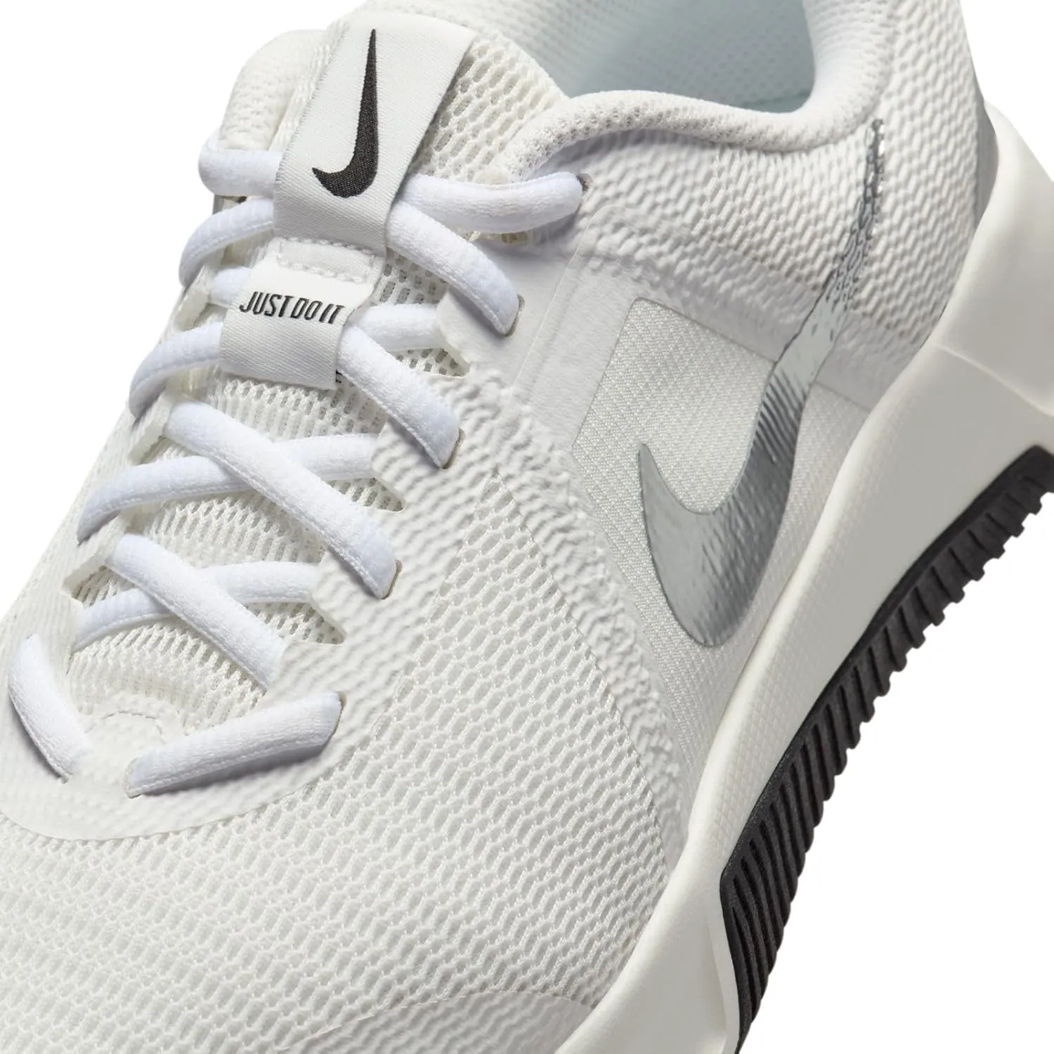 Nike MC Trainer 3 Premium Women's Workout Shoes (FZ2112-101, Summit White/Sail/Black/Metallic Silver)