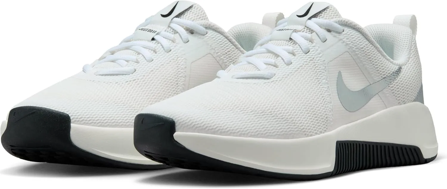 Nike MC Trainer 3 Premium Women's Workout Shoes (FZ2112-101, Summit White/Sail/Black/Metallic Silver)