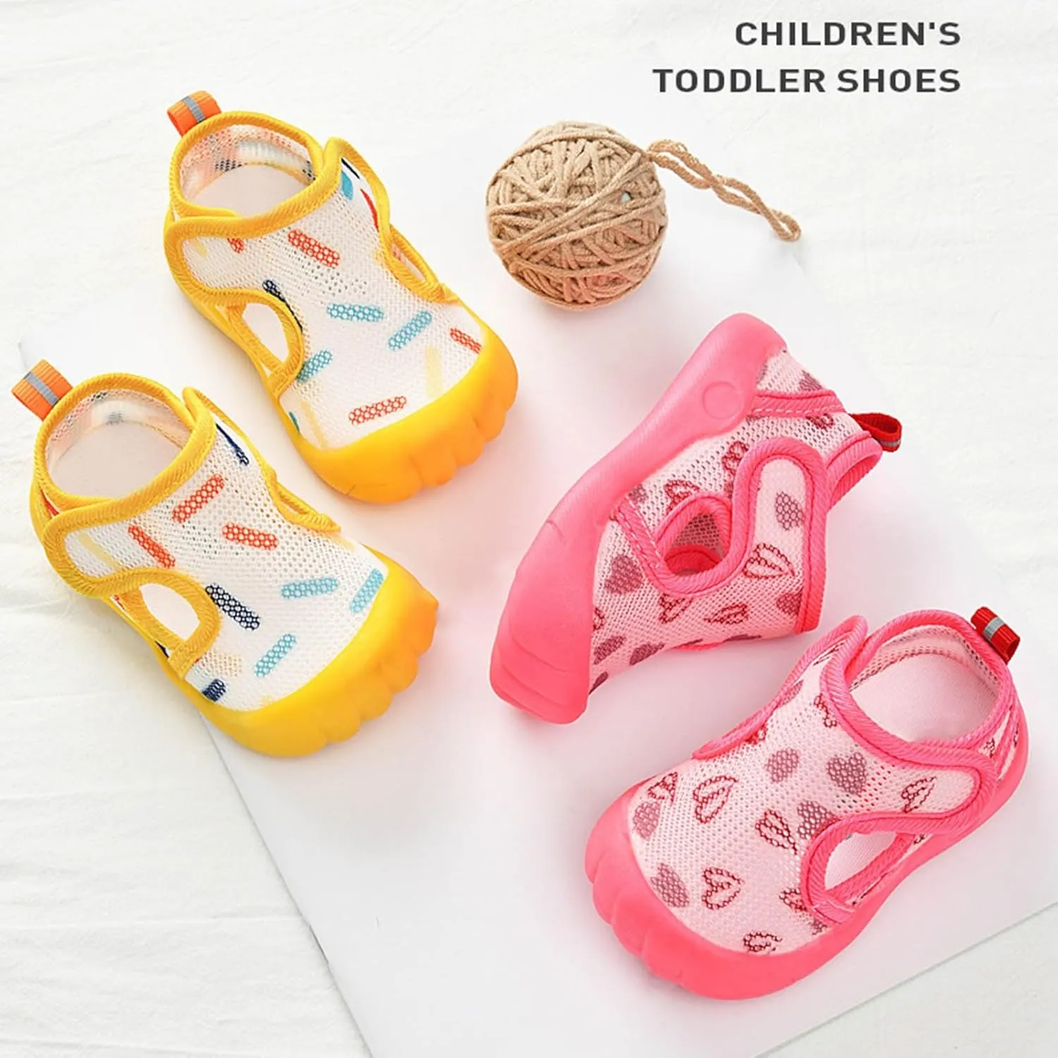 Non Slip Sneakers for Boys and Girls Toddler Water Shoes Barefoot Water Shoes for Kids Baby Wide Socks with Arch Support Breathable Baby Boys Sandals Walking Beach Swim Pool Toddle