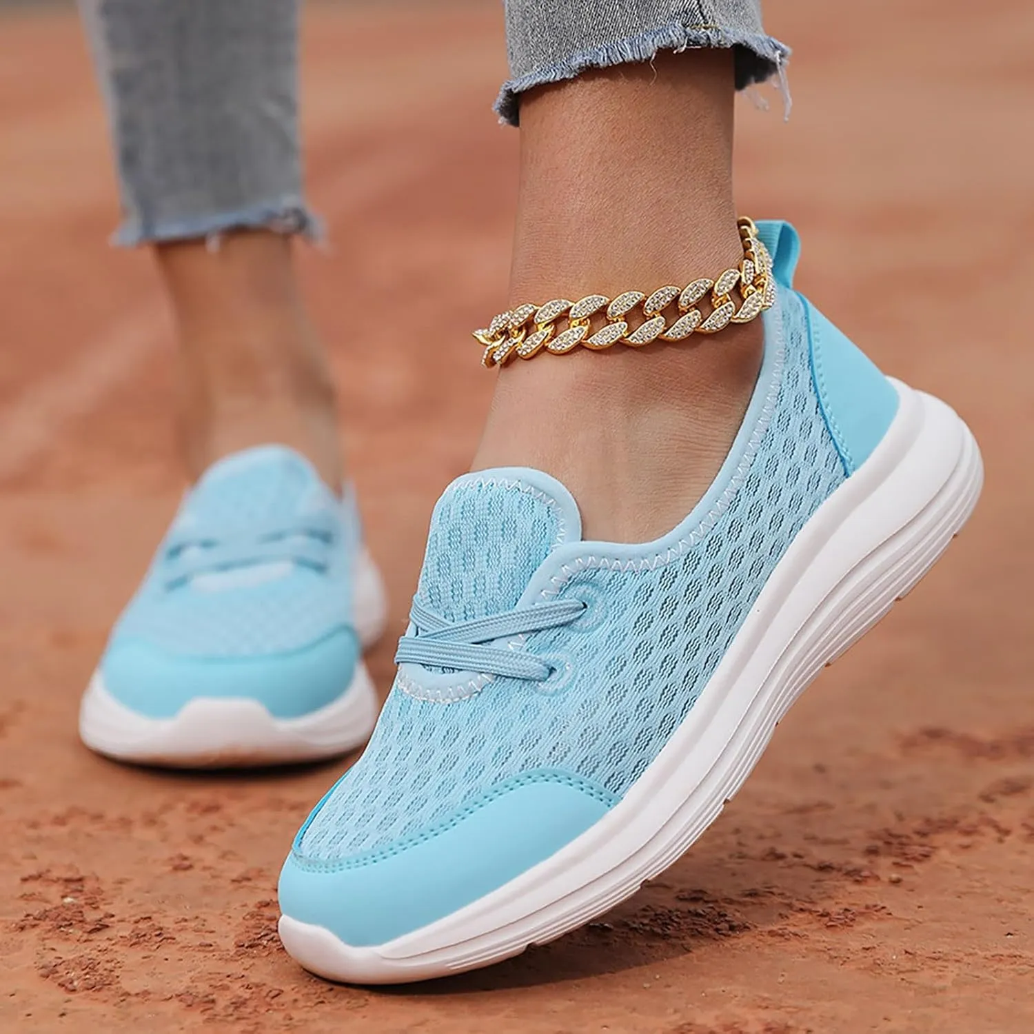 Non Slip Work Shoes Women Food Service Casual Shoes Slip On Men's Fashion Sneakers Running Lightweight Tennis Non Slip White Basketball Shoe Loafers Shoe