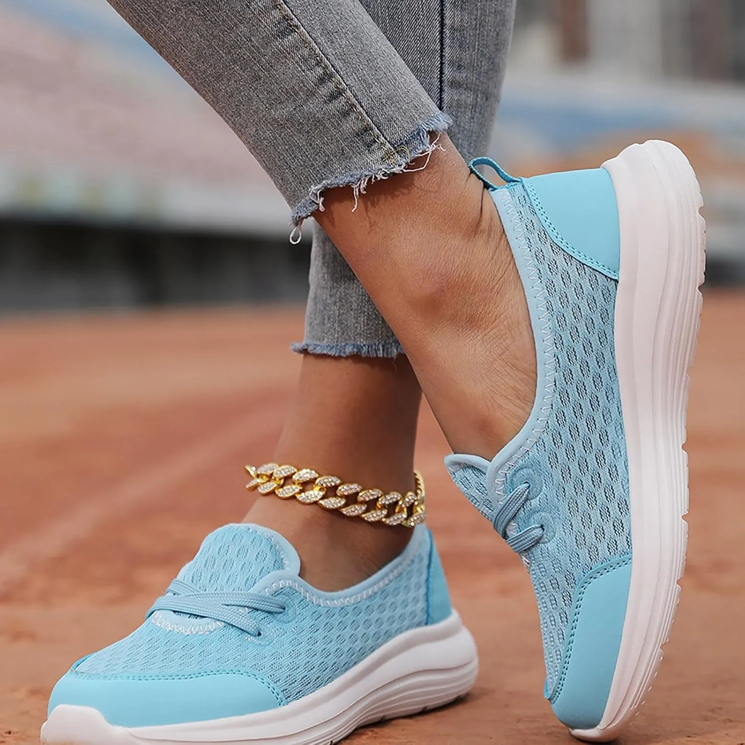 Non Slip Work Shoes Women Food Service Casual Shoes Slip On Men's Fashion Sneakers Running Lightweight Tennis Non Slip White Basketball Shoe Loafers Shoe