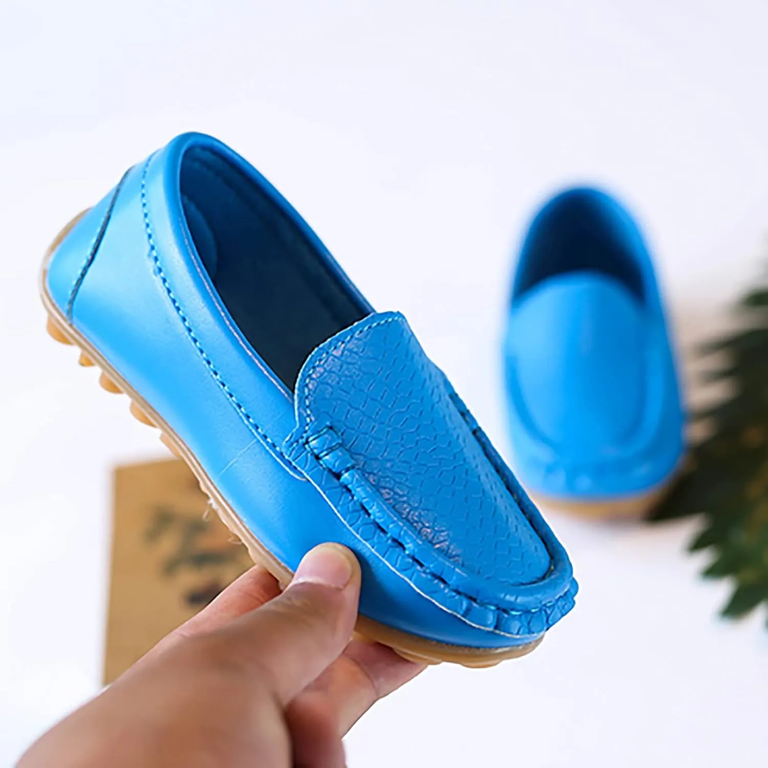 O2b2 Shoes Toddler Little Kid Boys Girls Soft Slip On Loafers Dress Flat Shoes Boat Shoes Size 2 Tennis Shoes