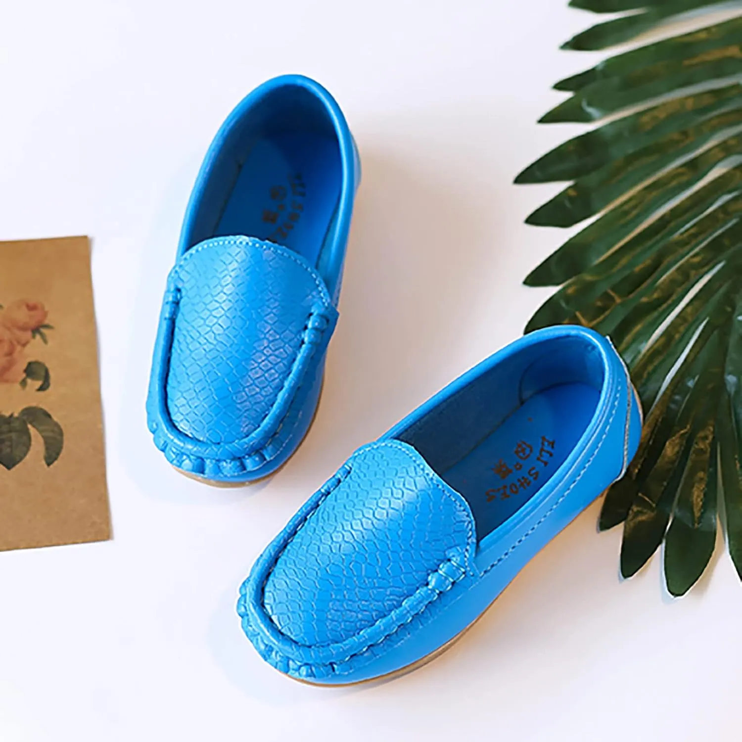 O2b2 Shoes Toddler Little Kid Boys Girls Soft Slip On Loafers Dress Flat Shoes Boat Shoes Size 2 Tennis Shoes