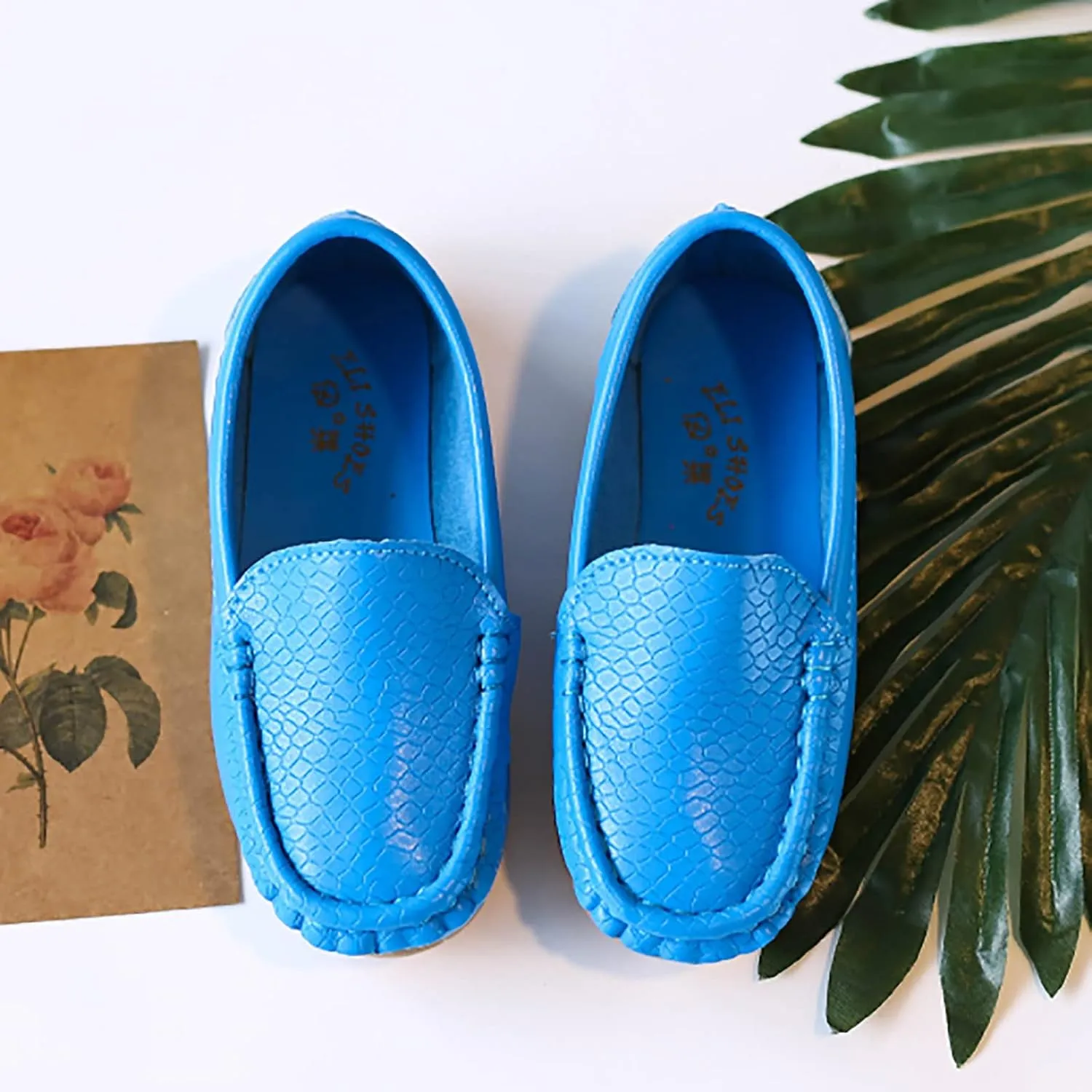 O2b2 Shoes Toddler Little Kid Boys Girls Soft Slip On Loafers Dress Flat Shoes Boat Shoes Size 2 Tennis Shoes