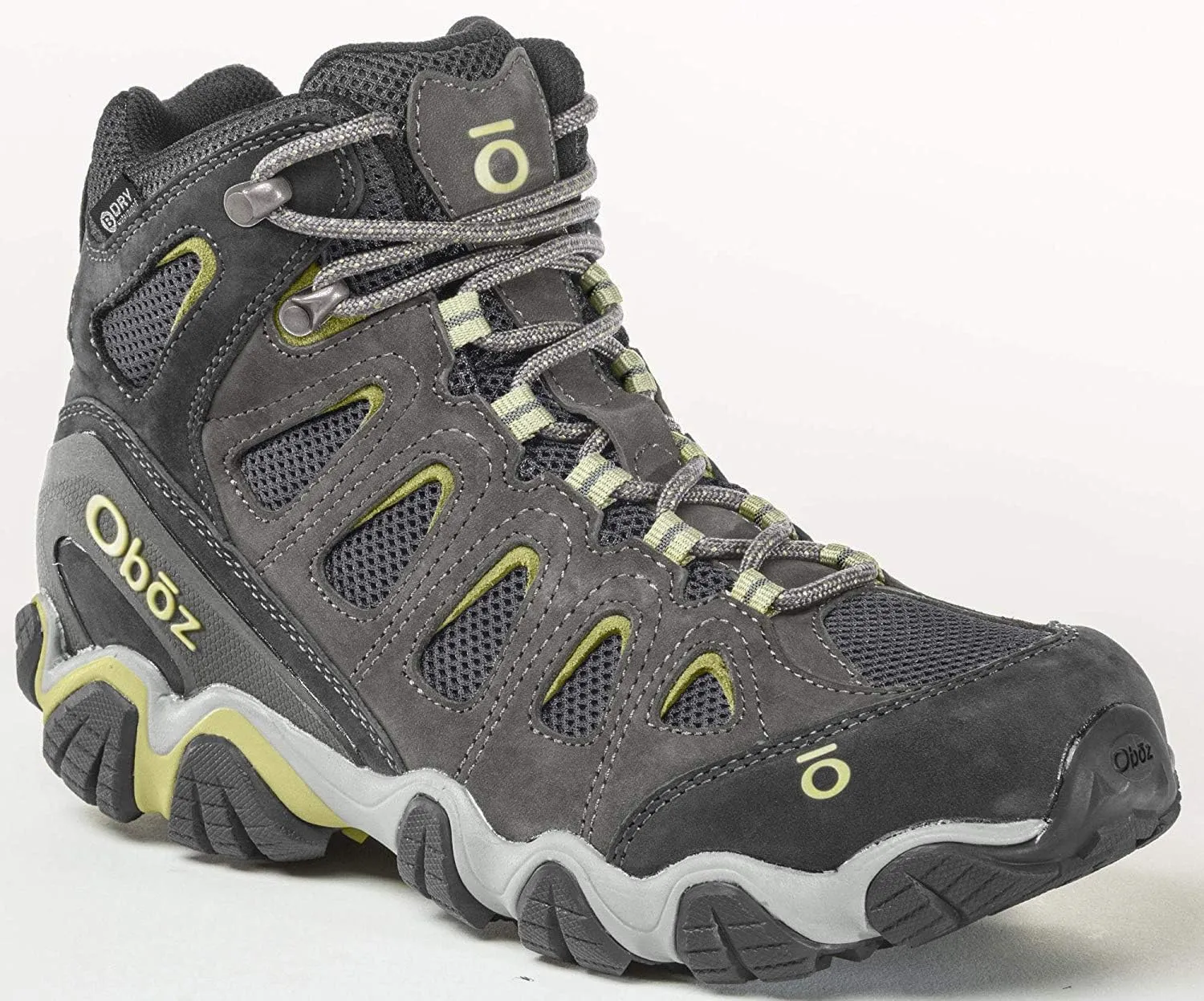 Oboz Men's Sawtooth Ii Mid B-Dry Hiking Boots, Wide Dark Shadow 9