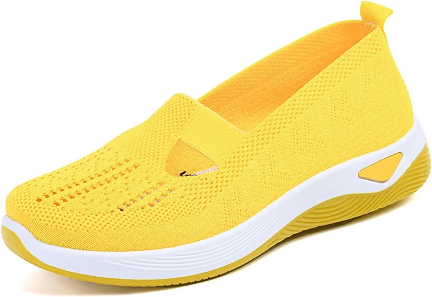Orthopedic Shoes for Women Breathable Soft Slip On Slip On Shoes Women Mesh Casual Tennis Shoes Platform Sneakers Red Tennis Shoe Trainers Shoe