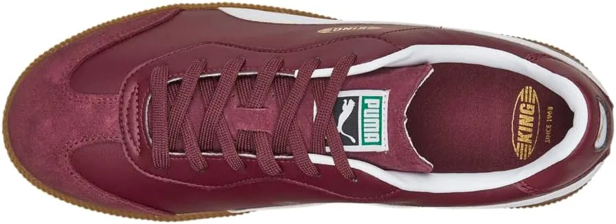 Puma Mens King 21 It Soccer Cleats Indoor - Burgundy