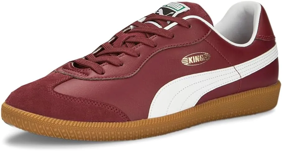 Puma Mens King 21 It Soccer Cleats Indoor - Burgundy