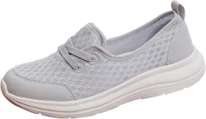 Running Shoes for Women Walking Ladies Shoes Casual Women's Fashion Sneakers Men's Athletic Sneakers Lightweight Breathable Tennis Shoe White Loafers