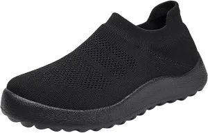 Running Shoes for Women Wide Walking Shoes Women Arch Support 11w Slip On Shoes for Elderly Women Silver Sneakers for Women Slip On Athletic Shoes Women Size 5