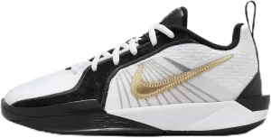 Sabrina 2 "Gold Quest Big Kids' Basketball Shoes (FQ7377-001, Black/White/Anthracite/Metallic Gold) Size 3