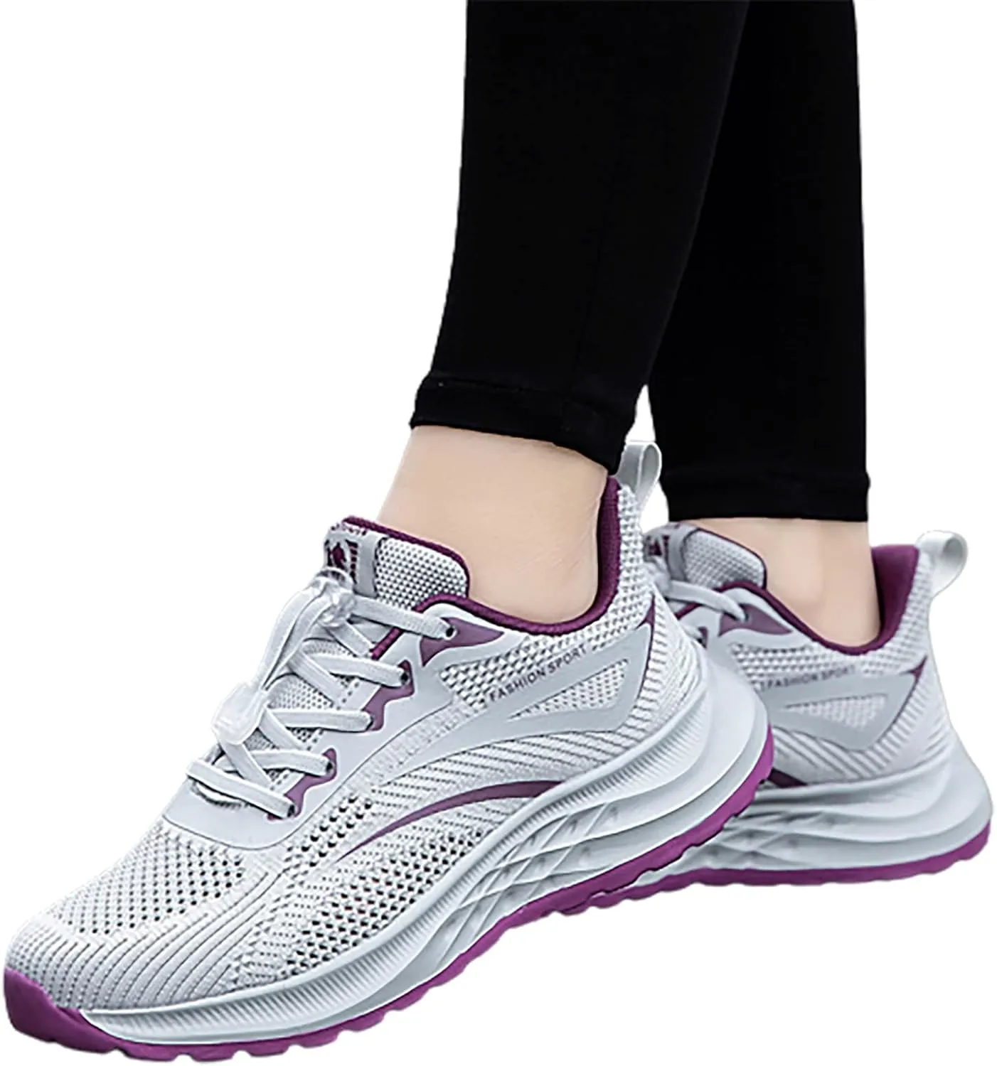 SBGMoSJ Lightweight Sneakers for Women Size 8 Wide Flat Mules for Women Shoes Slip On Womens Casual Shoes Slip Ons Mule Womens Sneakers Casual Women's Slip On Shoes 11 Wide