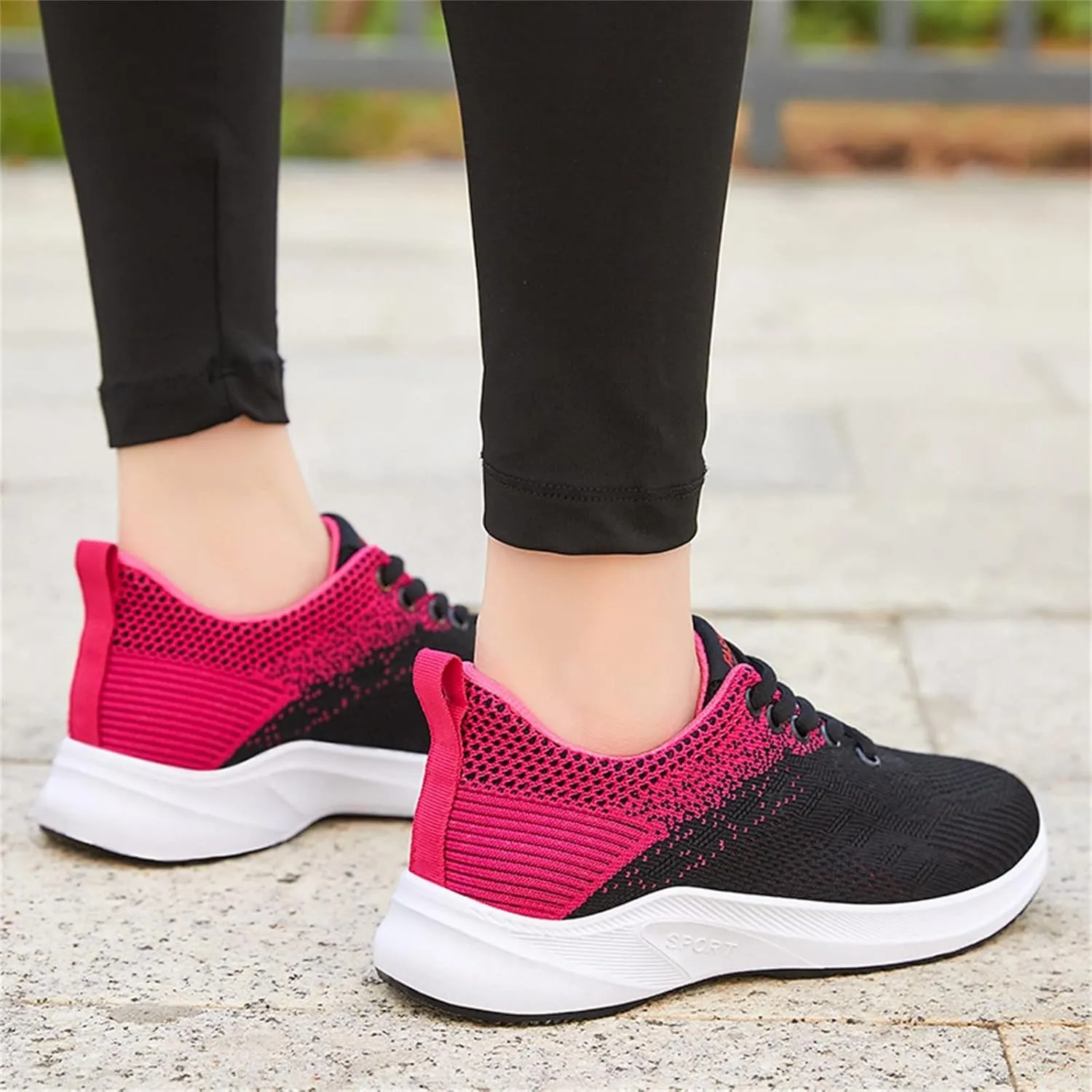 SBGMoSJ Slip On Sneakers Women Size 8 Wide Comfy Shoes for Women Dressy Black Shoes Women Wide Feet Running Sneakers for Women 2023 Black Extra Wide Slip On Sneakers for Women