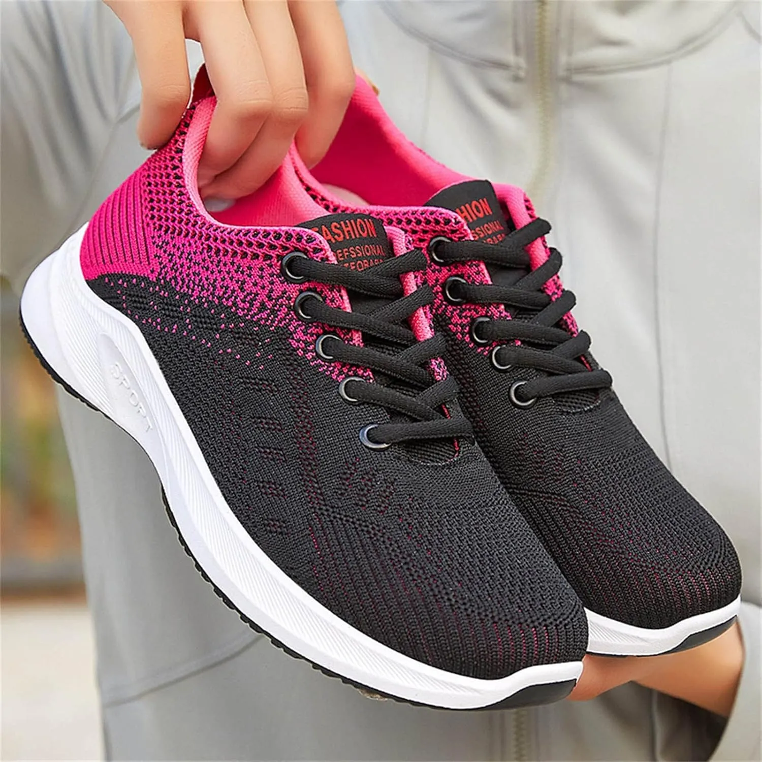 SBGMoSJ Slip On Sneakers Women Size 8 Wide Comfy Shoes for Women Dressy Black Shoes Women Wide Feet Running Sneakers for Women 2023 Black Extra Wide Slip On Sneakers for Women