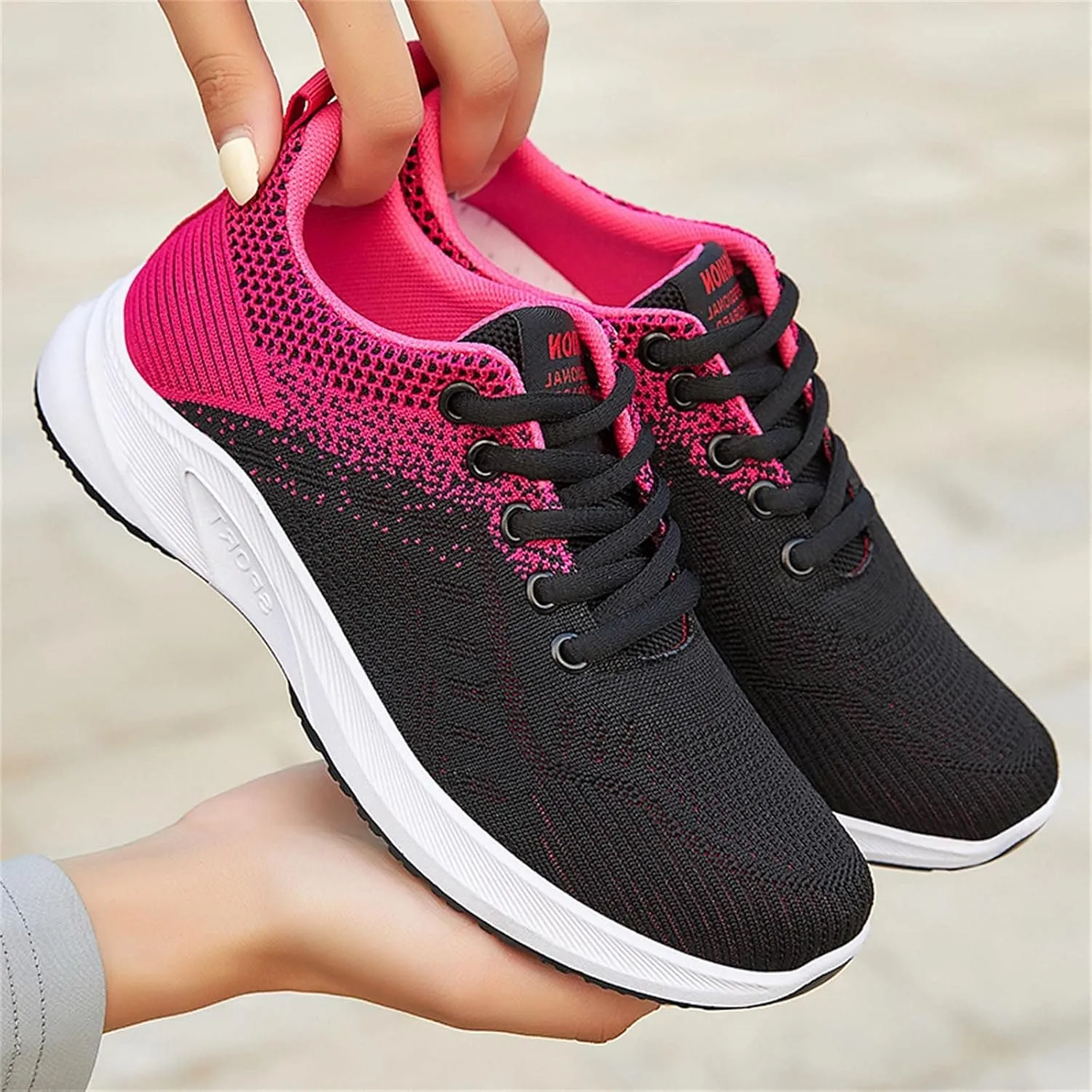 SBGMoSJ Slip On Sneakers Women Size 8 Wide Comfy Shoes for Women Dressy Black Shoes Women Wide Feet Running Sneakers for Women 2023 Black Extra Wide Slip On Sneakers for Women