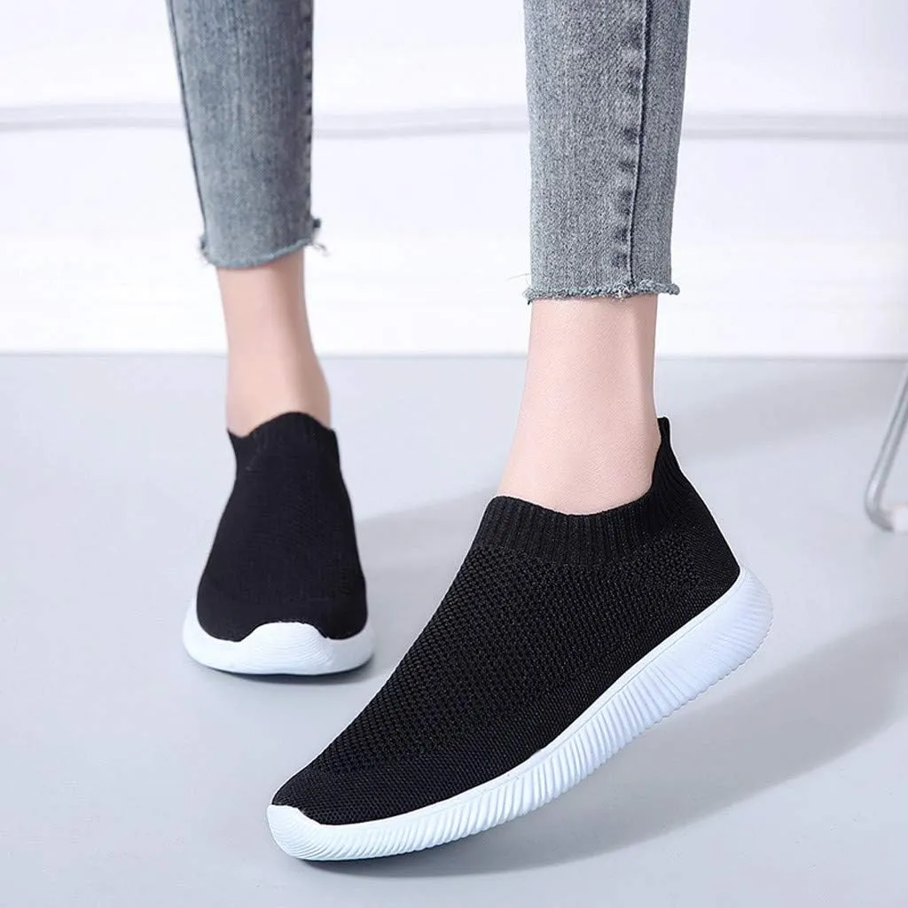 SBGMoSJ Women Sneakers Black Tenis OrtopéDicos para Mujer para Caminar Extra Wide Gym Shoes for Women Running Shoes Womens Lightweight Fashion Sport Sneakers Black Slip On Shoes Women Size 11