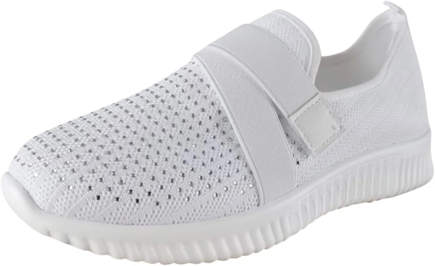 SBGMoSJ Women Sneakers Size 6 Wide Zapatos para Mujeres White High Top Canvas Shoes Women Platform Sneakers for Women 2023 Womens Walking Sneakers Slip On