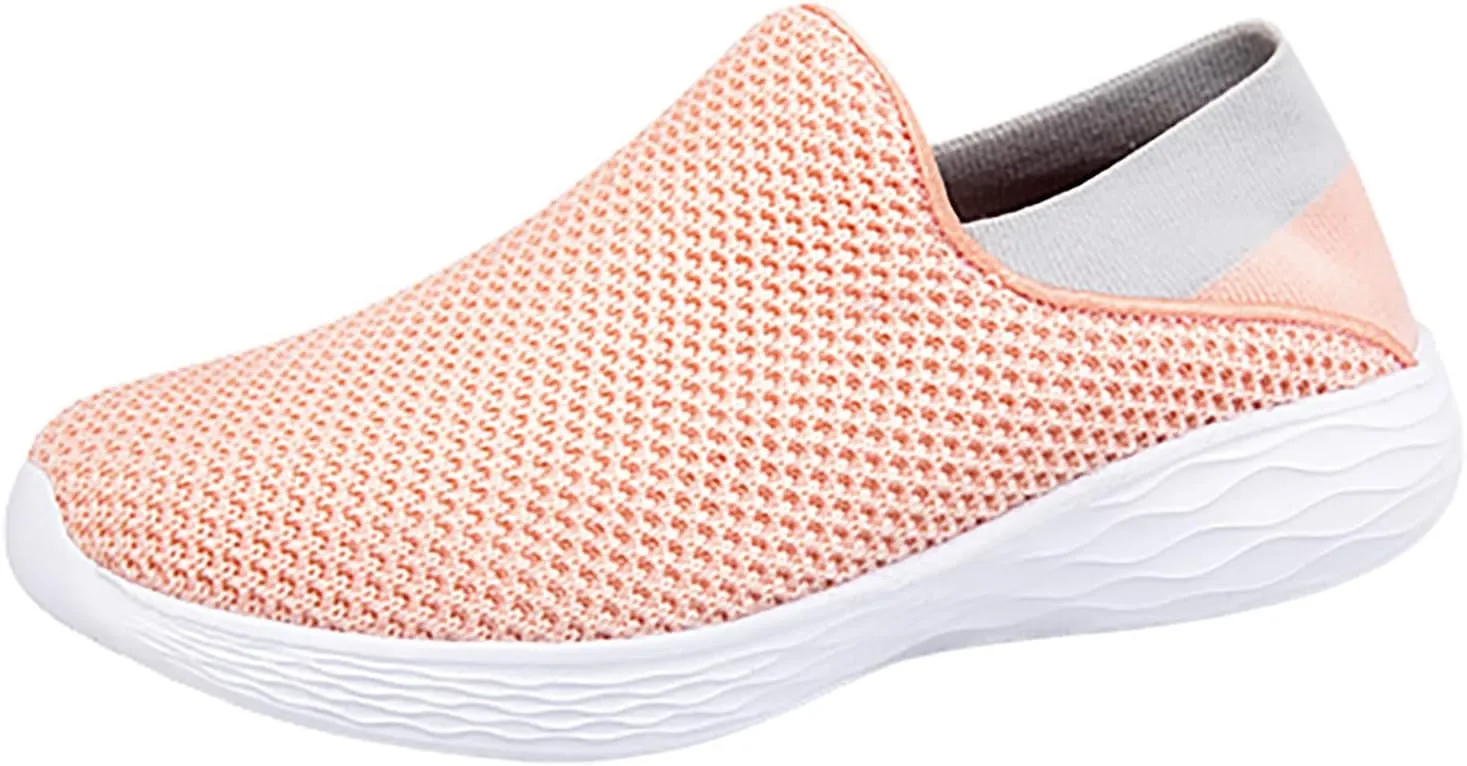 SBGMoSJ Womens Sneakers 7.5 Casual Orthopedic Shoes for Women Dressy Low Heel Womens Casual Shoes Slip Ons Sneakers Women Sneakers Size 6 Wide Walking Shoes for Women Size 7.5