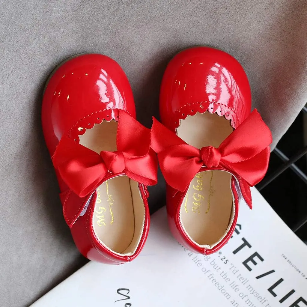 Shoes for Girls,Knot Girls Sandals Toddler Shoes Kids Princess Infant Baby Leather Baby Shoes Toddler Shoes