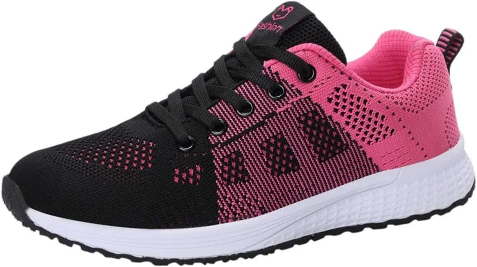 Sneakers for Women Fashion Tennis Shoes Womens Shoe Orange Tennis Shoes Summer Loafers for Women Walking Sneakers for Women with Arch Support