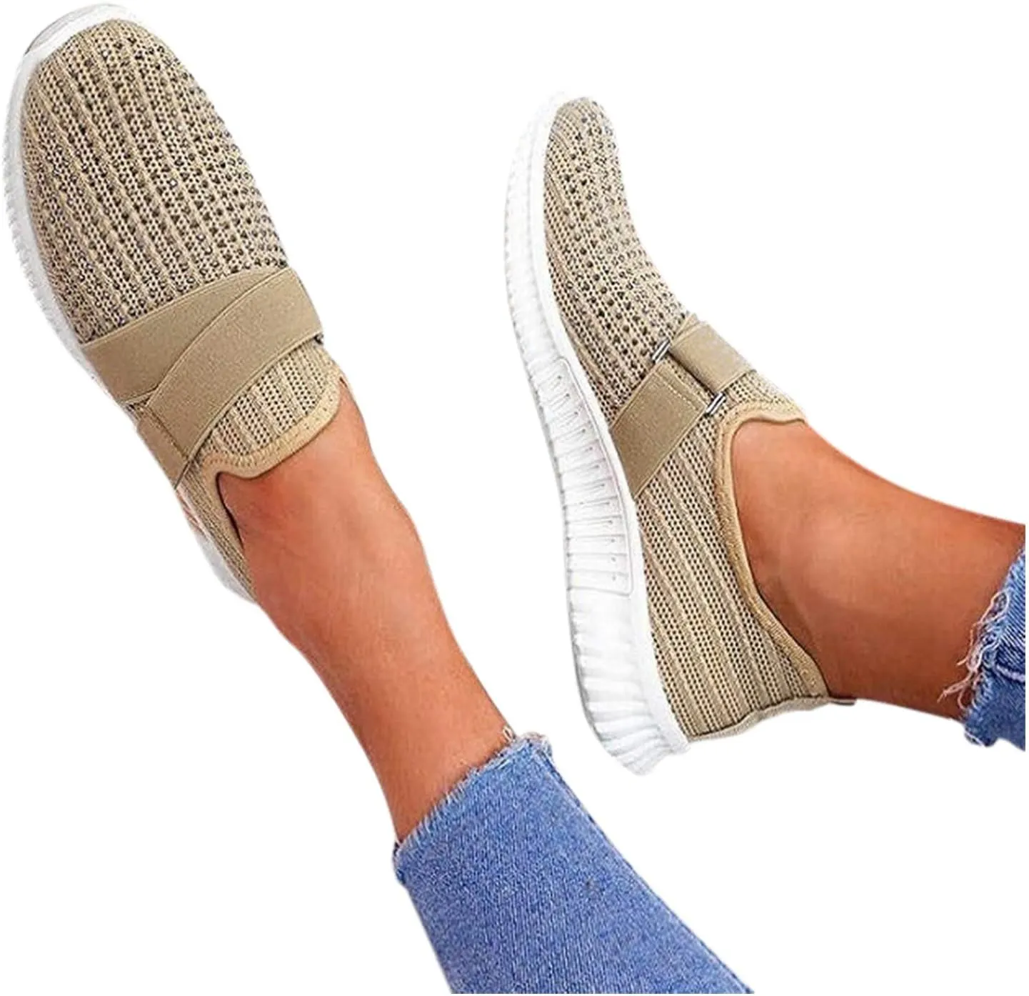 Sneakers for Women Walking Shoes Non Slip Lightweight Mens Casual Shoes Wide Feet Shoes Casual Black Platform Sneaker Black Tennis Shoe Loafers Casual Slip On