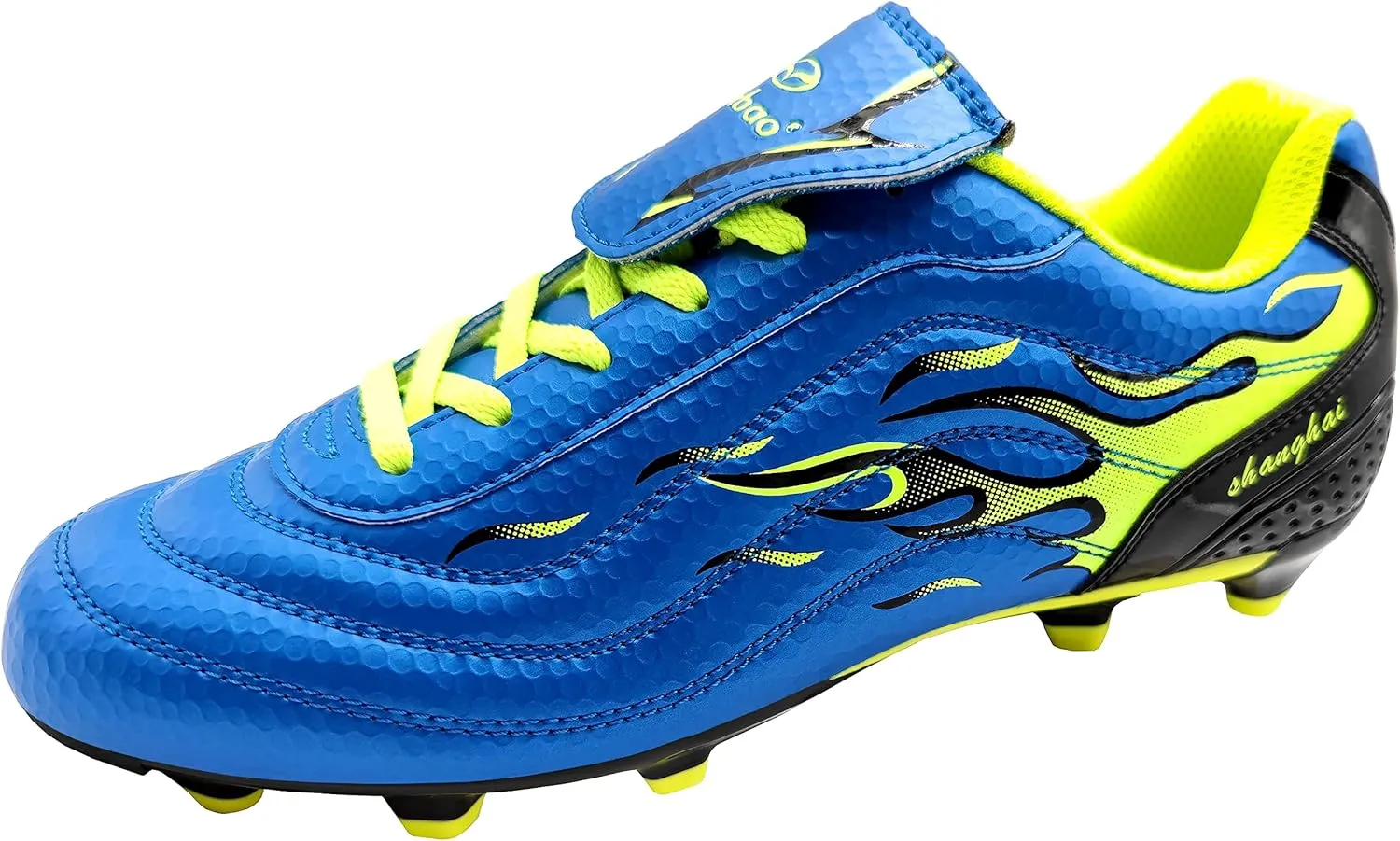 Soccer Cleats for Mens Womens Long Studs Firm Ground Training Athletic Football Shoes Outdoor/Indoor Running Spikes Softball Boys Girls