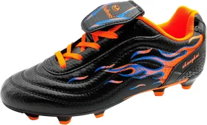 Soccer Cleats for Mens Womens Long Studs Firm Ground Training Athletic Football Shoes Outdoor/Indoor Running Spikes Softball Boys Girls