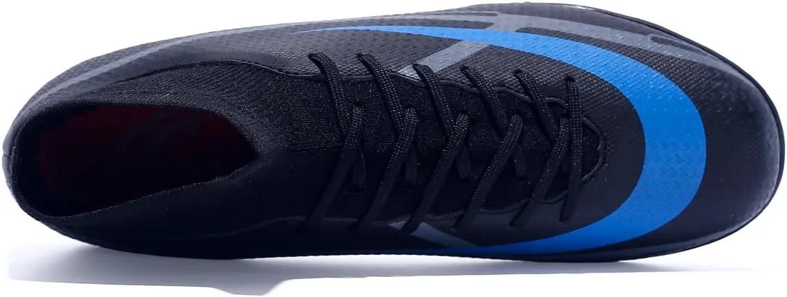 Soccer Cleats Indoor Soccer Shoes Mens Womens Anti Slip High Top Outdoor Grass Turf Football Cleats