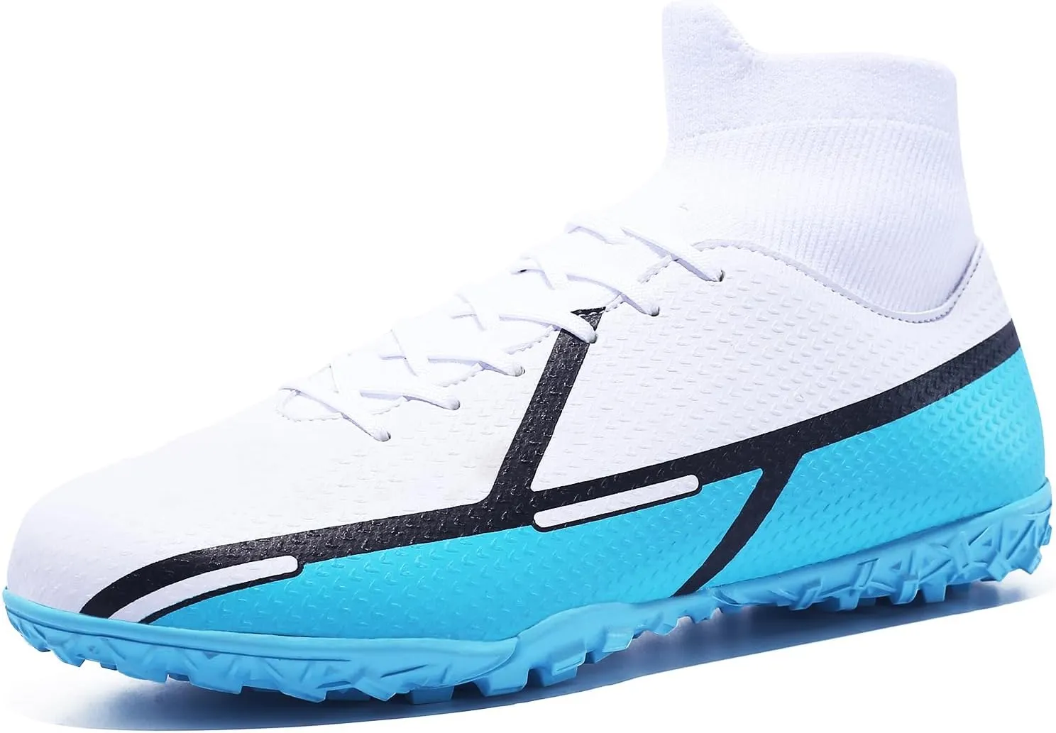 Soccer Cleats Indoor Soccer Shoes Mens Womens Anti Slip High Top Outdoor Grass Turf Football Cleats