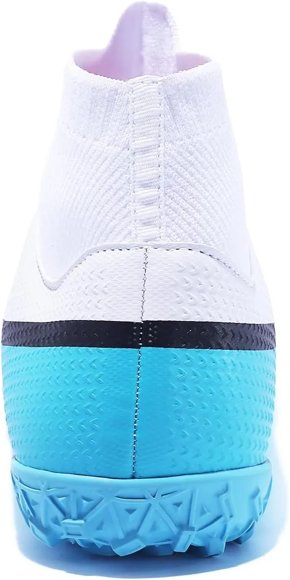 Soccer Cleats Indoor Soccer Shoes Mens Womens Anti Slip High Top Outdoor Grass Turf Football Cleats