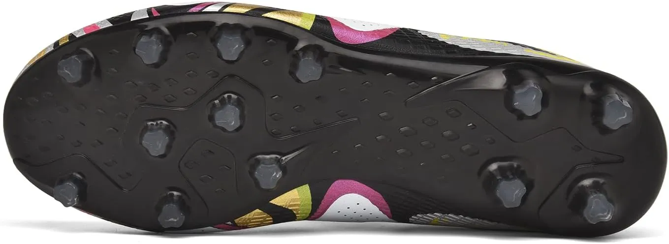 Soccer Cleats Mens Professional High Top Indoor Soccer Shoes Outdoor AG/FG Adults Youth Boys Football Training Sneakers
