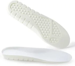 Sport Shoe Insoles for Men Women - Extra Shock Absorption Shoe Pad Shoe Inserts, Orthotic Cushion Insoles, Memory Foam Insoles for Walking Running Jogging Training Travel fit Any Shoes/CM23/EU36