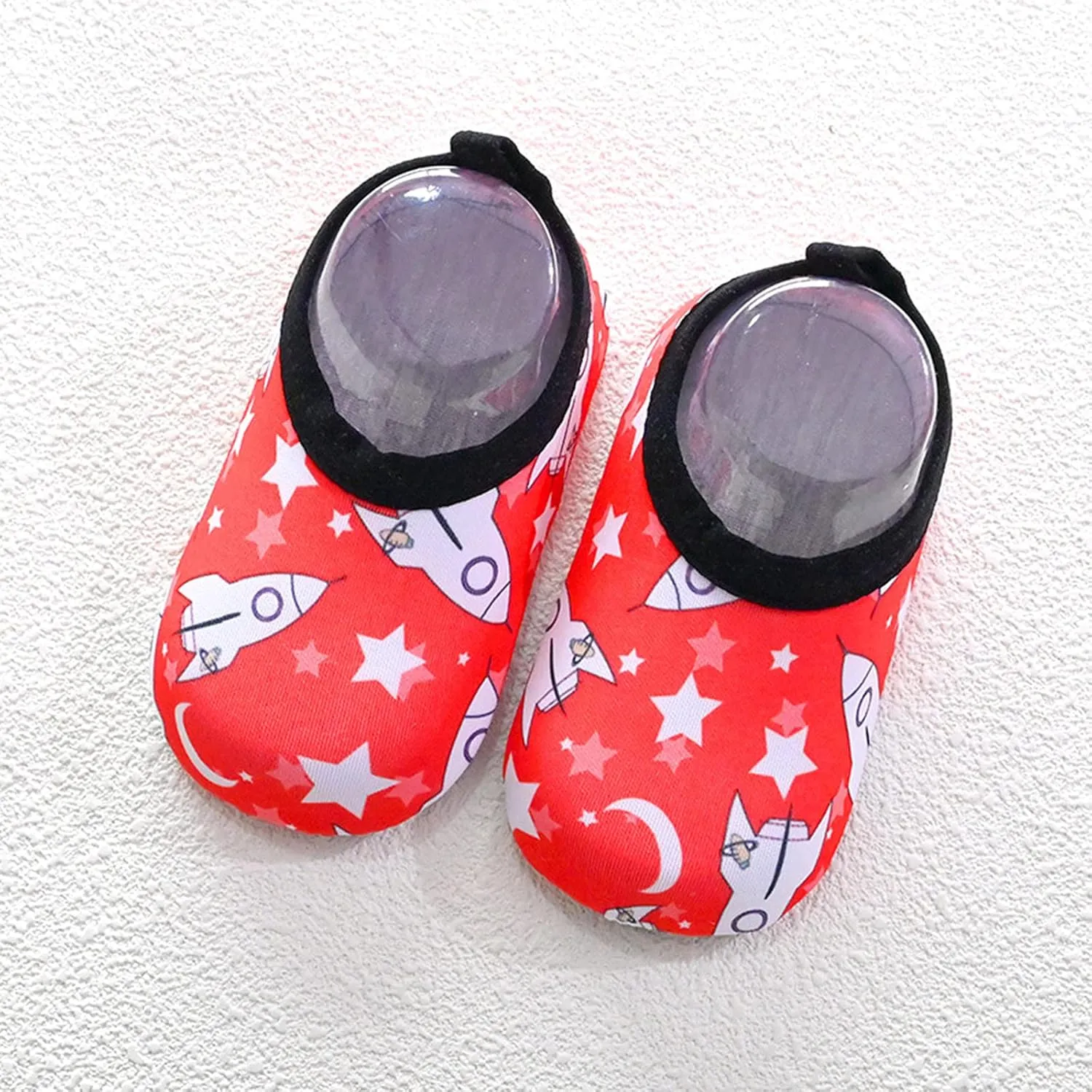 Toddler Boys Shoes, 0-4 Years Baby Kids Boys Girls Cartoon Swim Water Shoes Non-Slip First Walking Socks Shoes