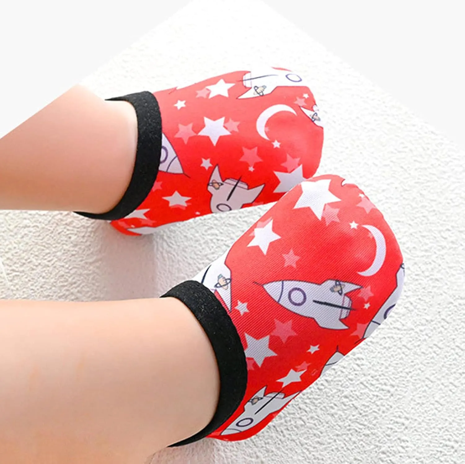 Toddler Boys Shoes, 0-4 Years Baby Kids Boys Girls Cartoon Swim Water Shoes Non-Slip First Walking Socks Shoes