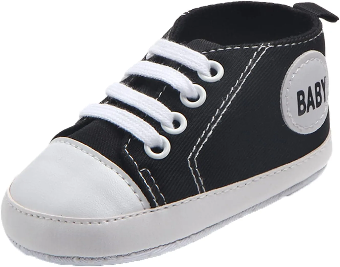 Toddler Canvas Slip on Shoes Boys Sports The First Sneakers Walkers Prewalker Shoes Non-Slip Colour Toddler Floor Girls Soild Barefoot Boys Baby Kids Shoes 4 Month Old Baby Shoes