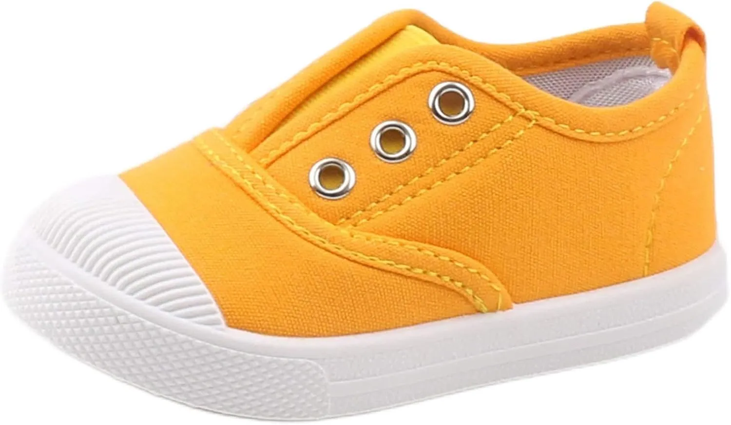 Toddler Girls Boys Canvas Shoes Lightweight Breathable Sneakers Washable Strap for Walking